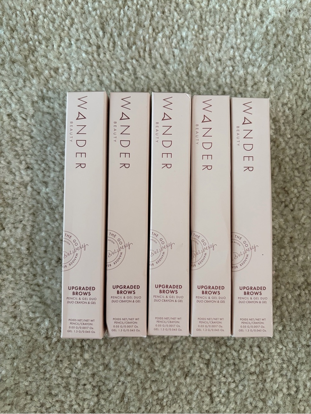 Wander Beauty Upgraded Brows Pencil & Gel Duo -(Set of 5) NWT read caption